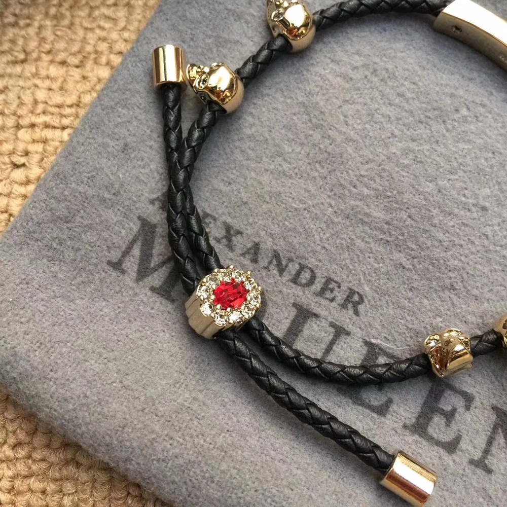 New in Box McQueen Skull Bracelet